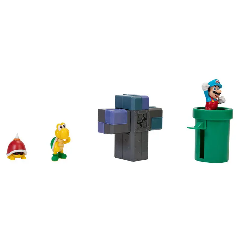 World of Nintendo Super Mario Diorama Set Podzemná sada produktová fotografia