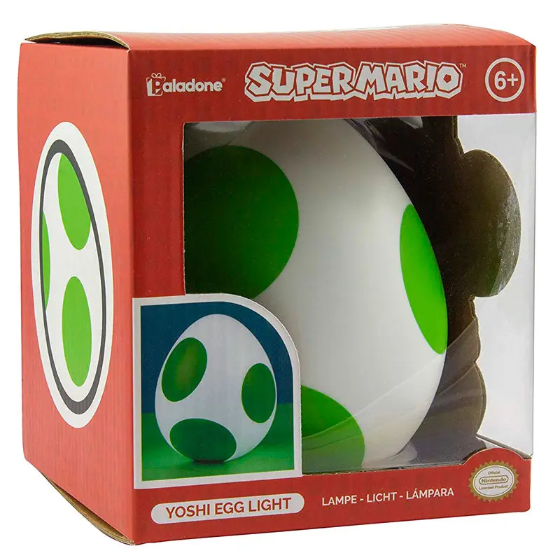 Nintendo Super Mario Yoshi vaječná lampa produktová fotografia