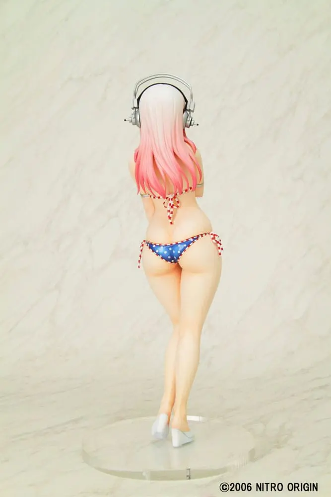 Nitro Super Sonic PVC figúrka 1/6 Super Sonico Paisura Bikini ver. Re-Run 28 cm termékfotó