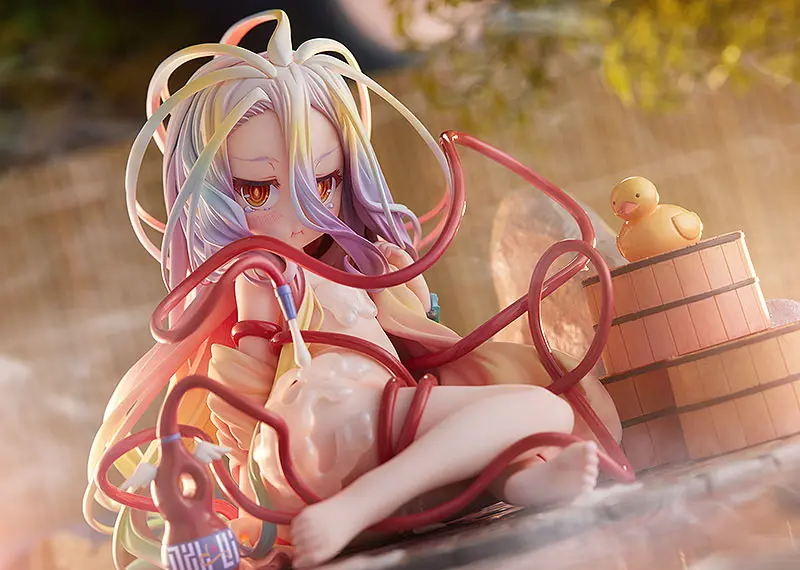 No Game No Life PVC figurka 1/7 Shiro: Hot Spring verzia 11 cm termékfotó