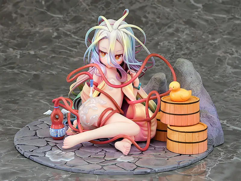 No Game No Life PVC figurka 1/7 Shiro: Hot Spring verzia 11 cm termékfotó