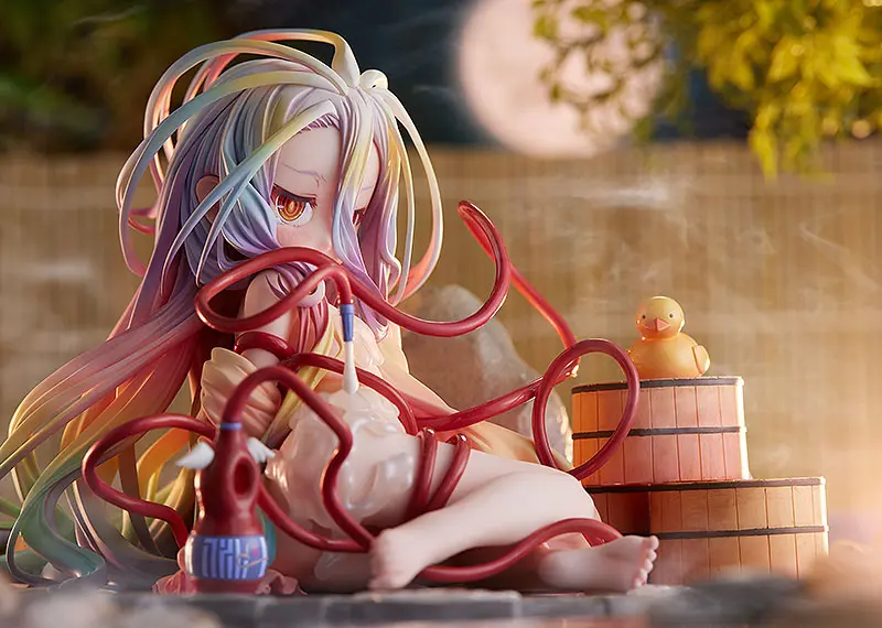 No Game No Life PVC figurka 1/7 Shiro: Hot Spring verzia 11 cm termékfotó