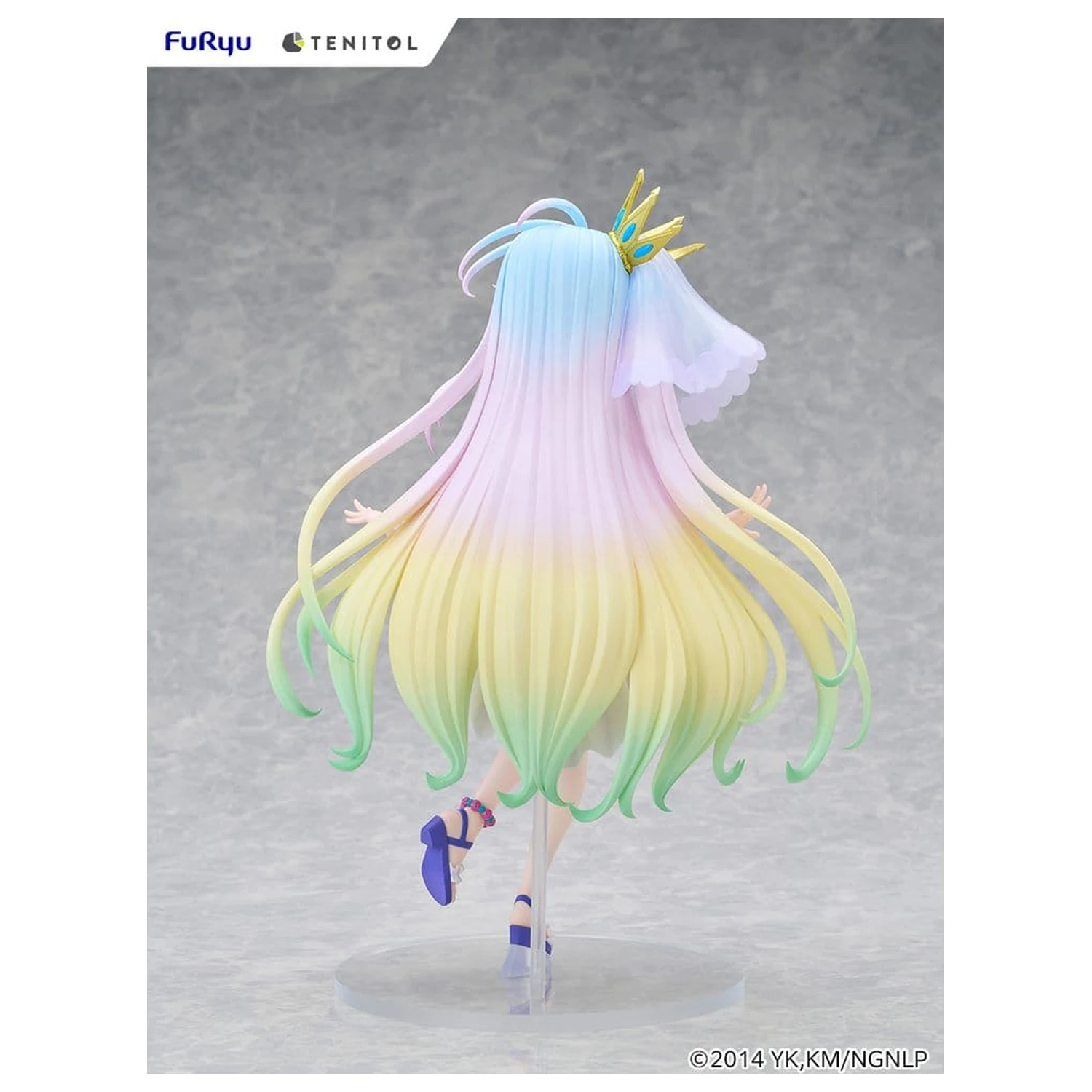 No Game No Life Tenitol vysoká PVC figúrka Shiro swimwear dress Ver. 29 cm produktová fotografia