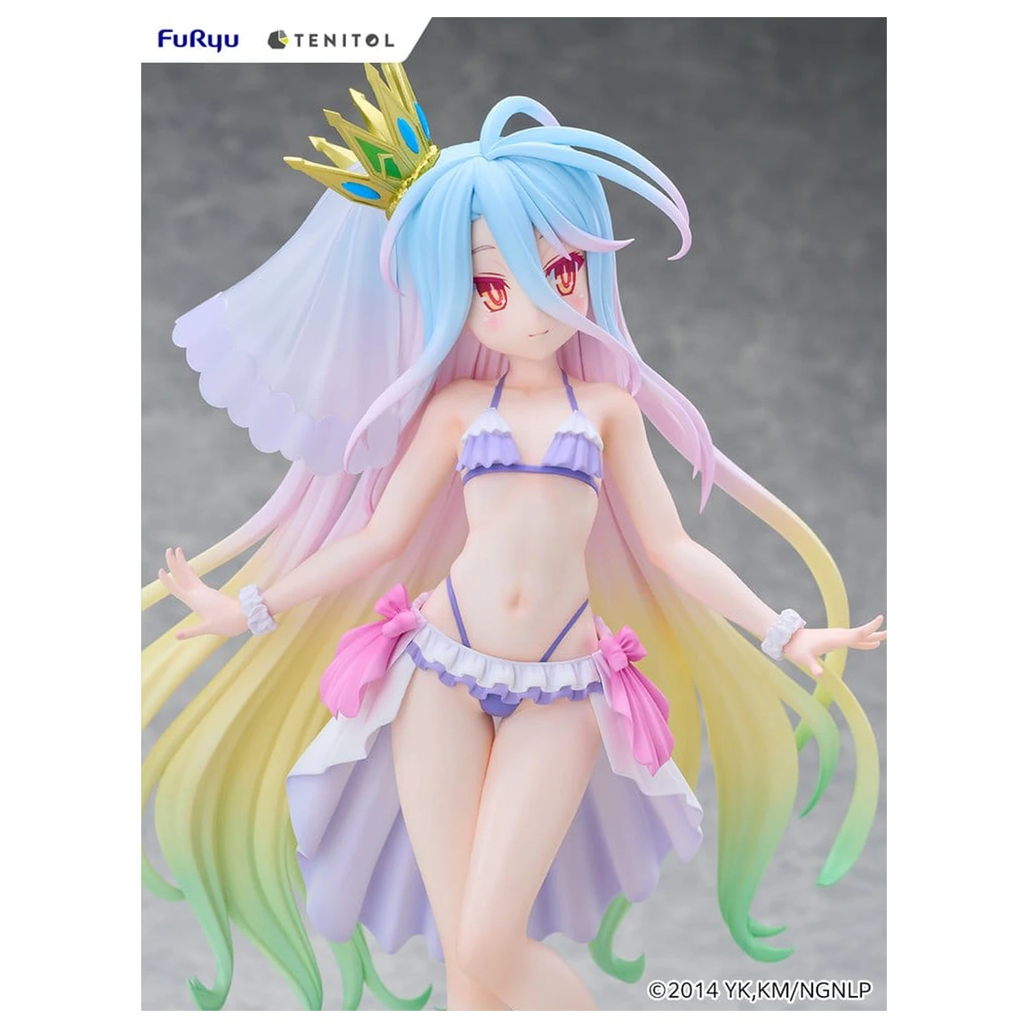 No Game No Life Tenitol vysoká PVC figúrka Shiro swimwear dress Ver. 29 cm produktová fotografia