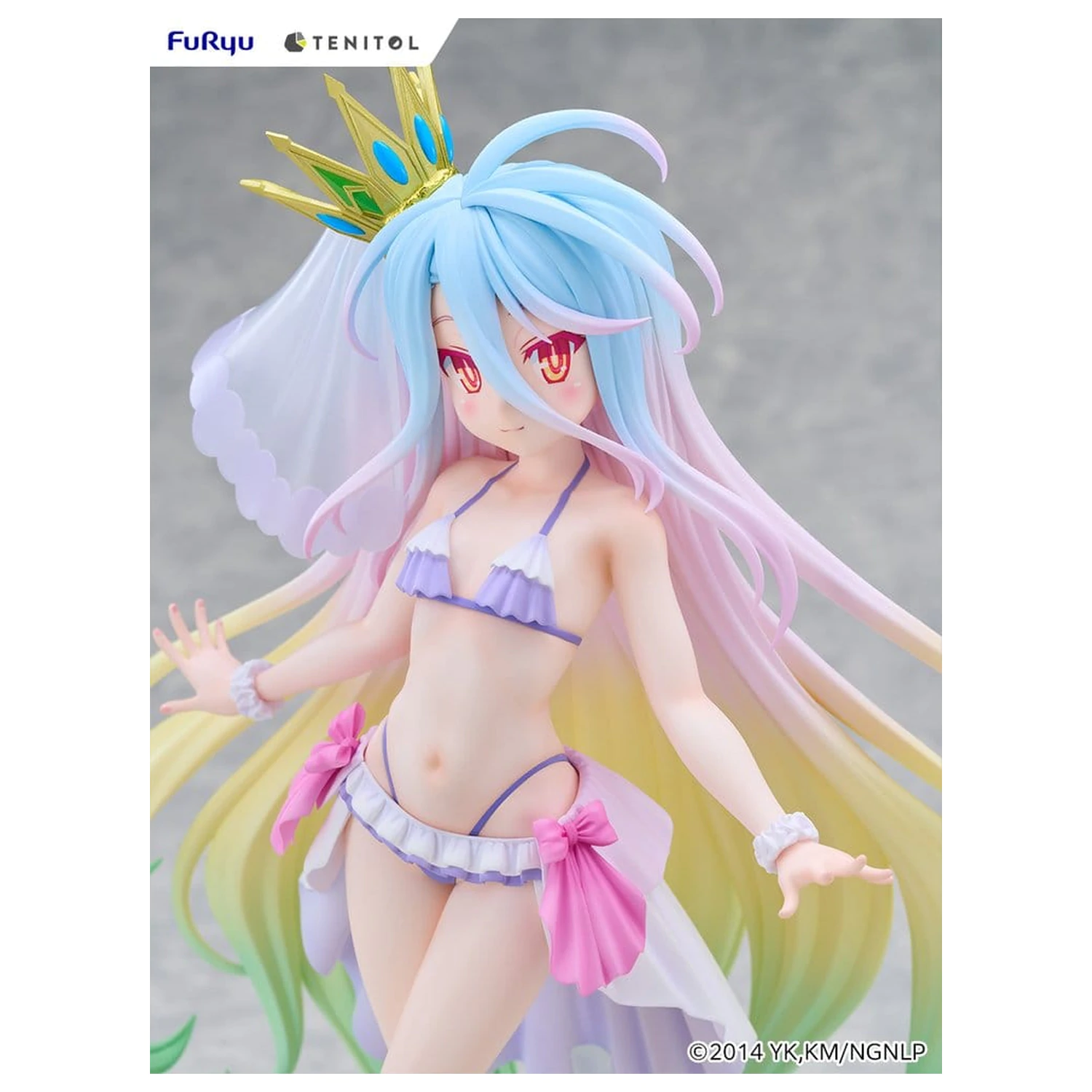 No Game No Life Tenitol vysoká PVC figúrka Shiro swimwear dress Ver. 29 cm produktová fotografia