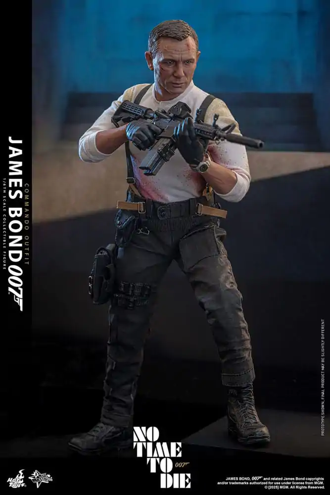 No Time To Die Movie Masterpiece akčná figúrka 1/6 James Bond (Commando Outfit) Hot Toys Exclusive 30 cm produktová fotografia