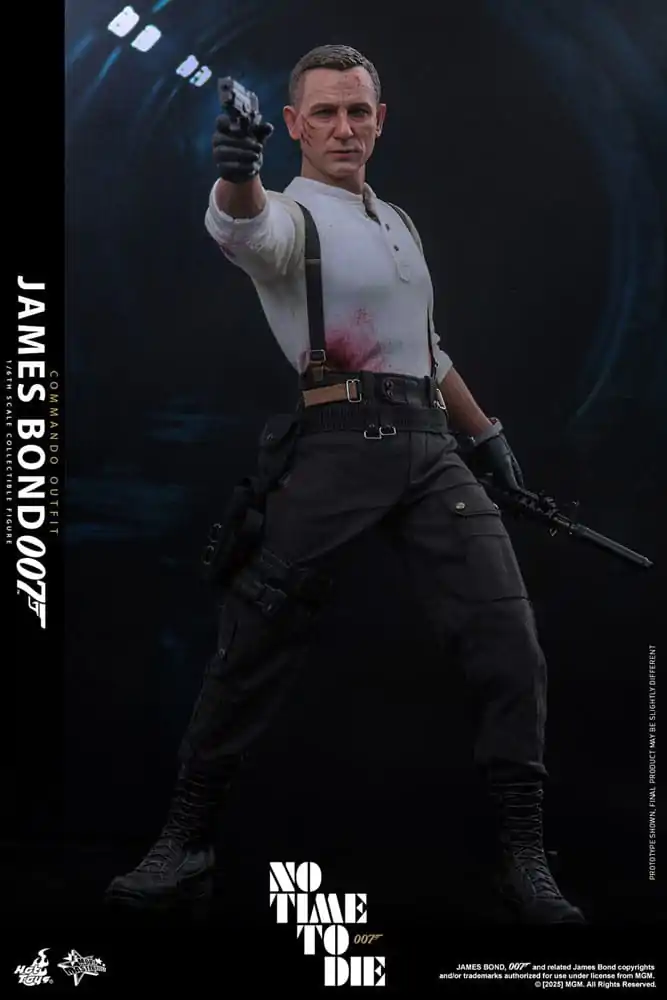 No Time To Die Movie Masterpiece akčná figúrka 1/6 James Bond (Commando Outfit) Hot Toys Exclusive 30 cm produktová fotografia