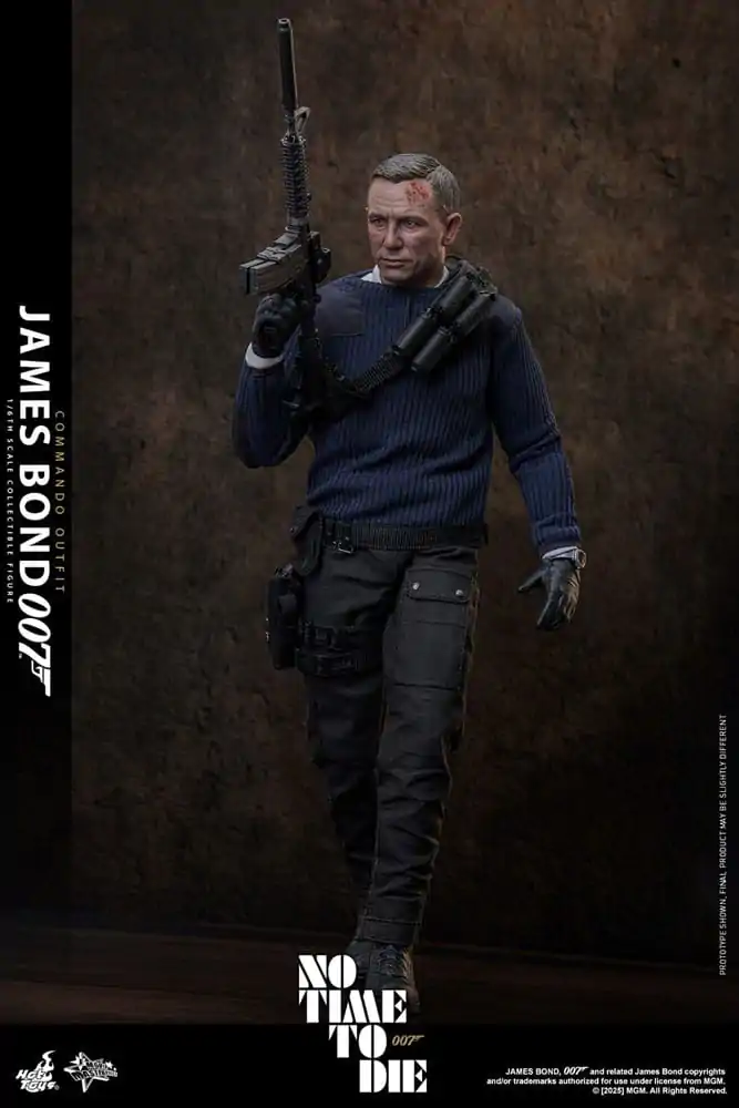 No Time To Die Movie Masterpiece akčná figúrka 1/6 James Bond (Commando Outfit) Hot Toys Exclusive 30 cm produktová fotografia