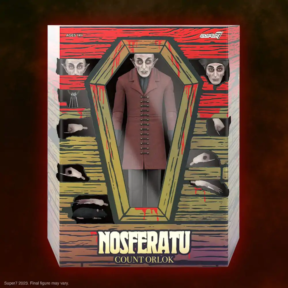 Nosferatu Ultimates Action Figúrka Count Orlok Wave 2 18 cm termékfotó