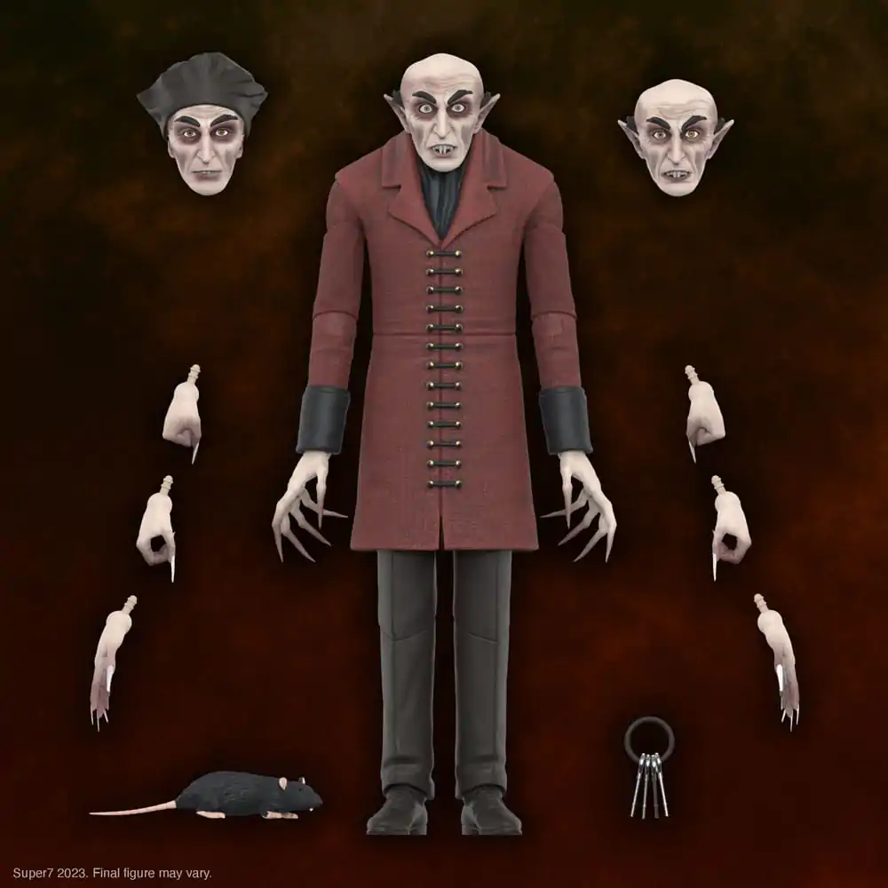 Nosferatu Ultimates Action Figúrka Count Orlok Wave 2 18 cm termékfotó