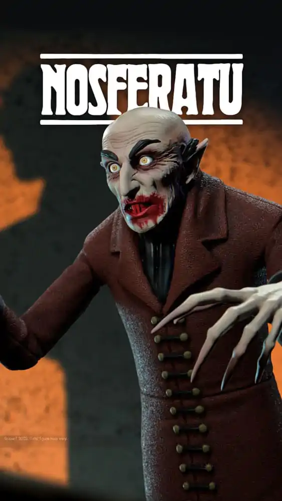 Nosferatu Ultimates Action Figúrka Count Orlok Wave 2 18 cm termékfotó