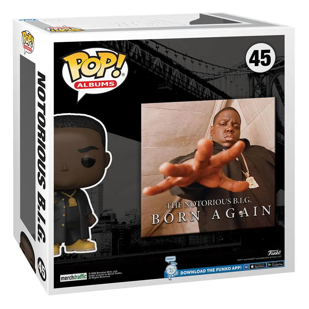 Notorious B.I.G. POP! Albums Vinylová figúrka Biggie Smalls - Born Again 9 cm termékfotó