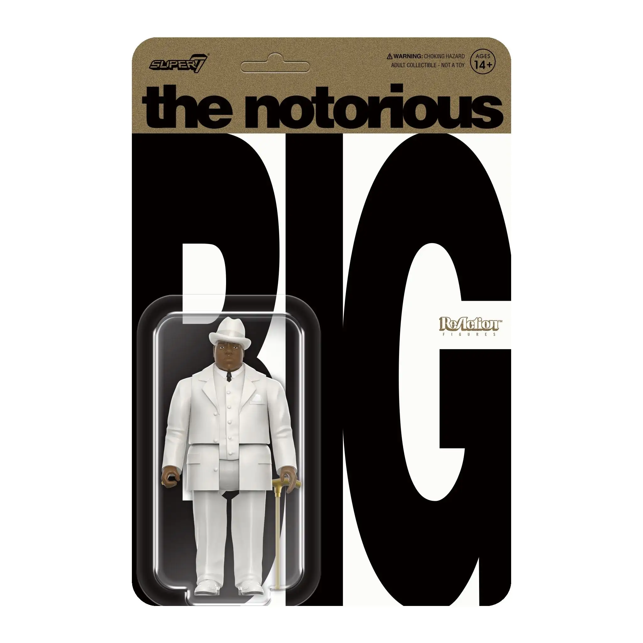 Notorious B.I.G. ReAction figúrka oblečený Biggie 10 cm termékfotó