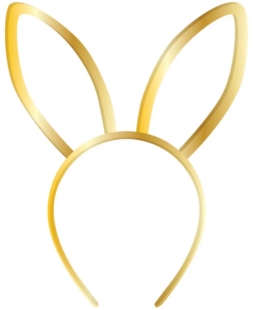 Čelenka s králičími ušami produktová fotografia