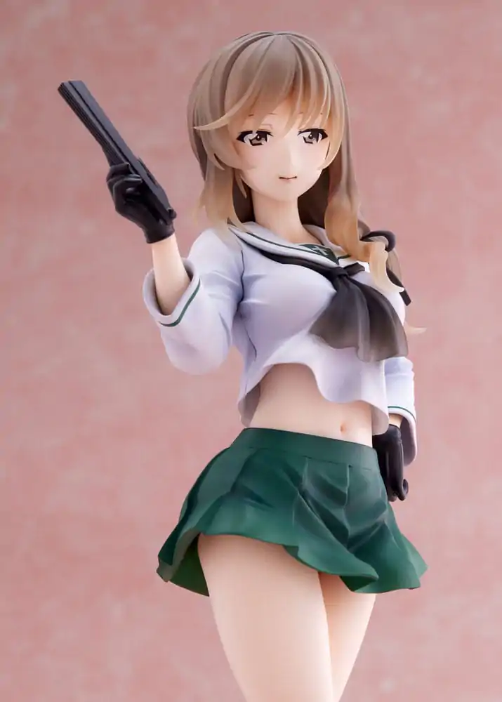 Oarai Girls High PVC soška 1/7 Chiyo Shimada 25 cm termékfotó