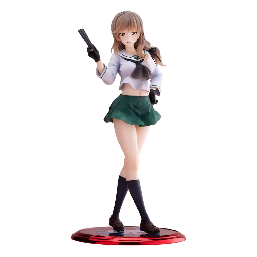 Oarai Girls High PVC soška 1/7 Chiyo Shimada 25 cm termékfotó