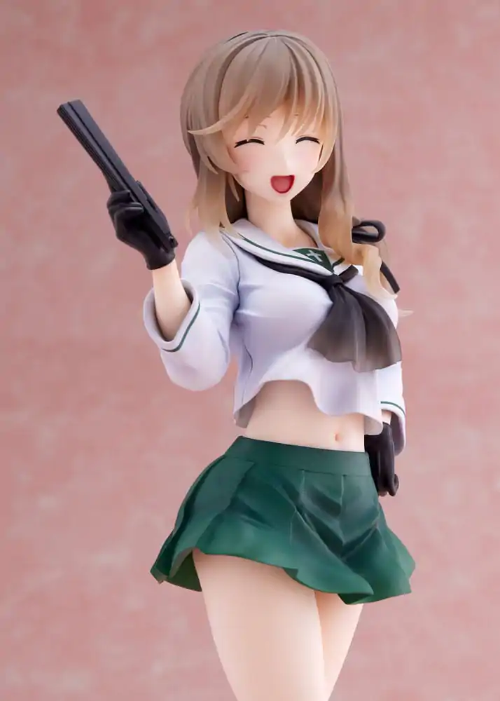 Oarai Girls High PVC soška 1/7 Chiyo Shimada 25 cm termékfotó