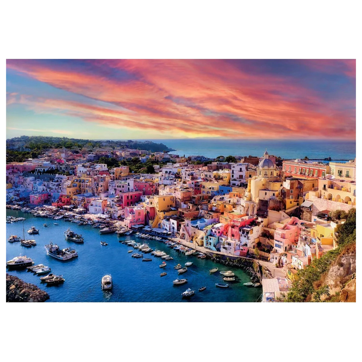 Italy Procida 1500 dielikové puzzle produktová fotografia
