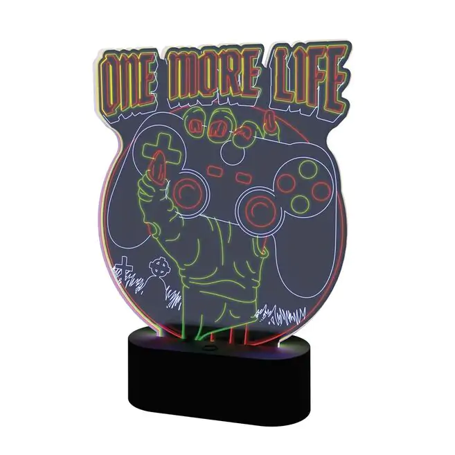 One More Life Gameration LED lampa produktová fotografia