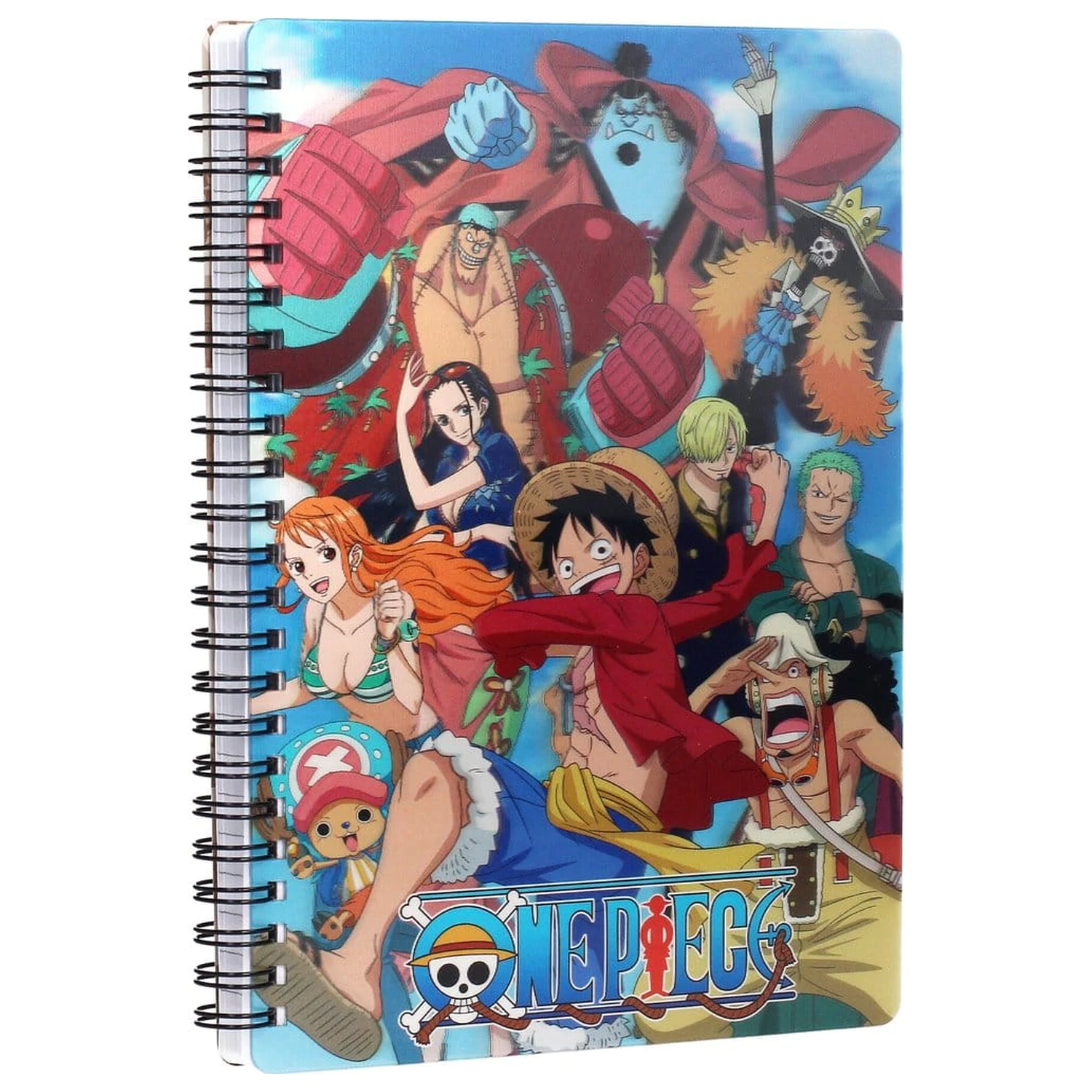 One Piece 3D Effect A5 zápisníková skupina 5 produktová fotografia