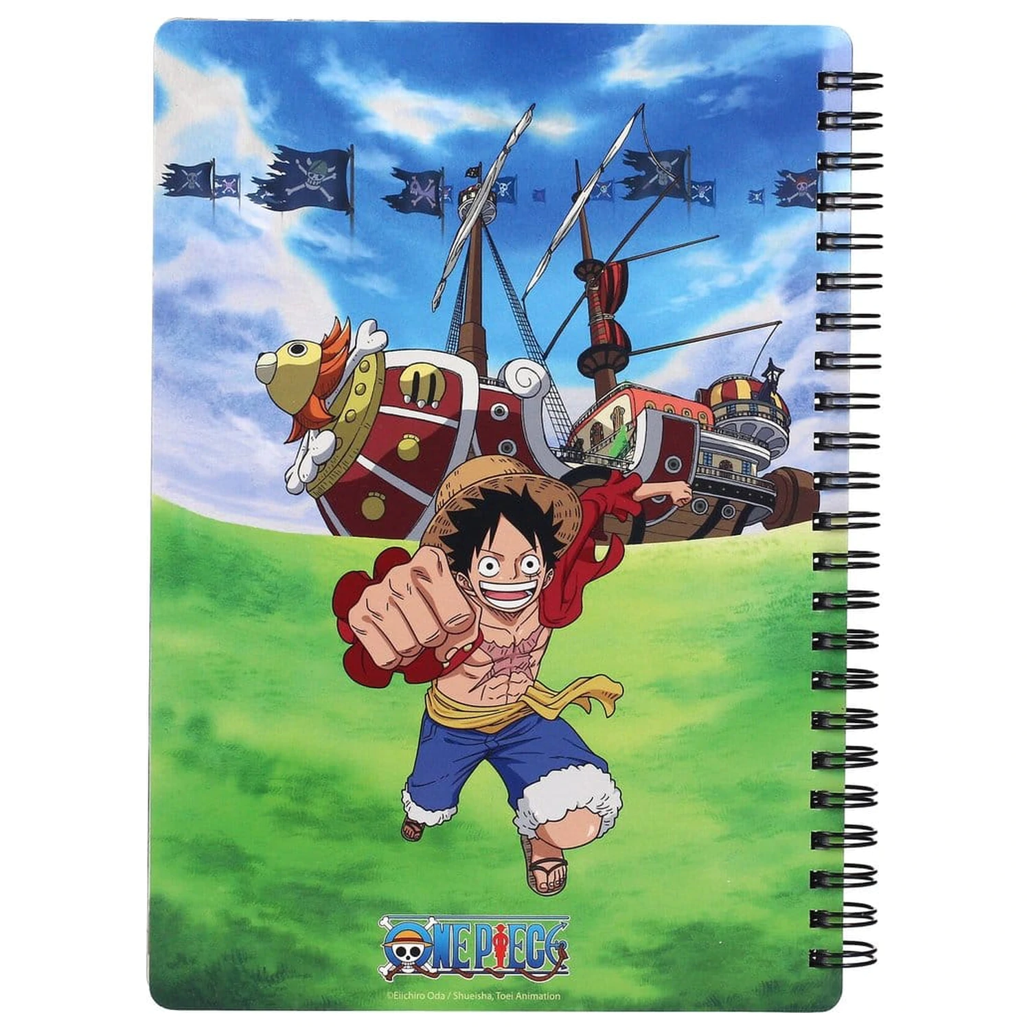 One Piece 3D Effect A5 zápisníková skupina 5 produktová fotografia
