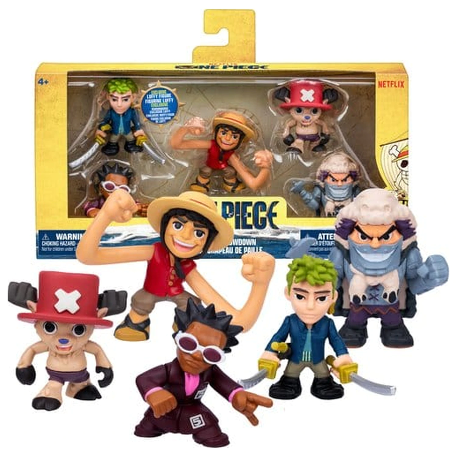 One Piece Mini figúrka 5-balenie produktová fotografia