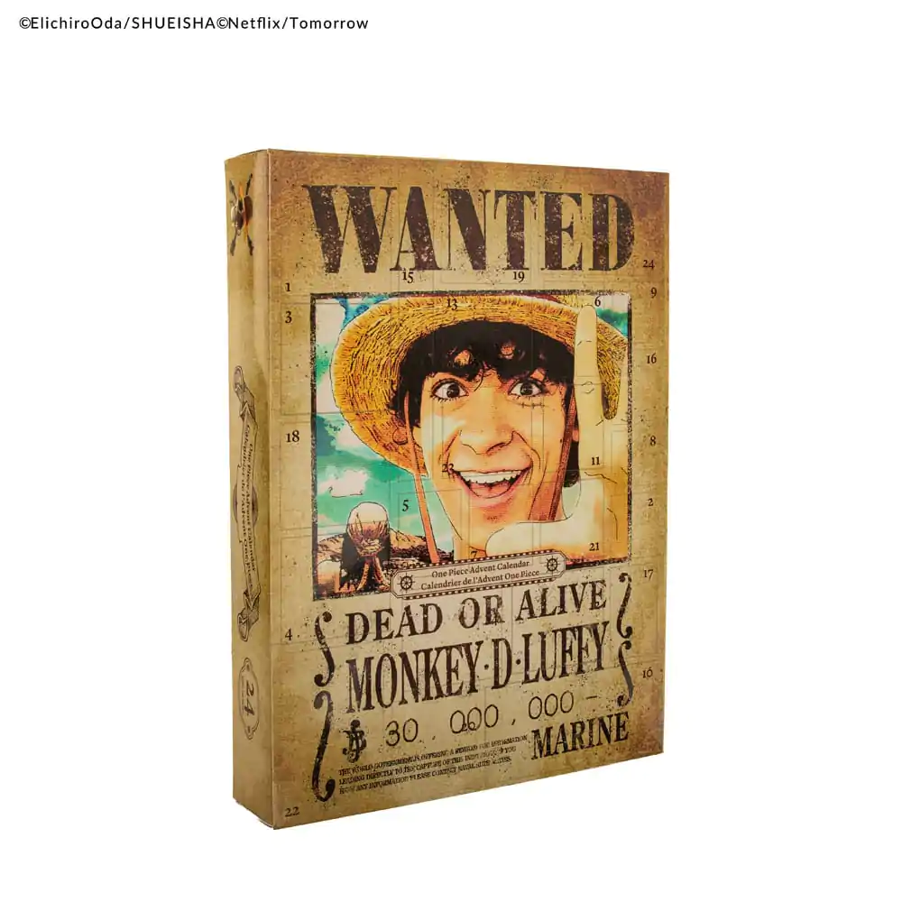One Piece Adventný kalendár 2025 produktová fotografia