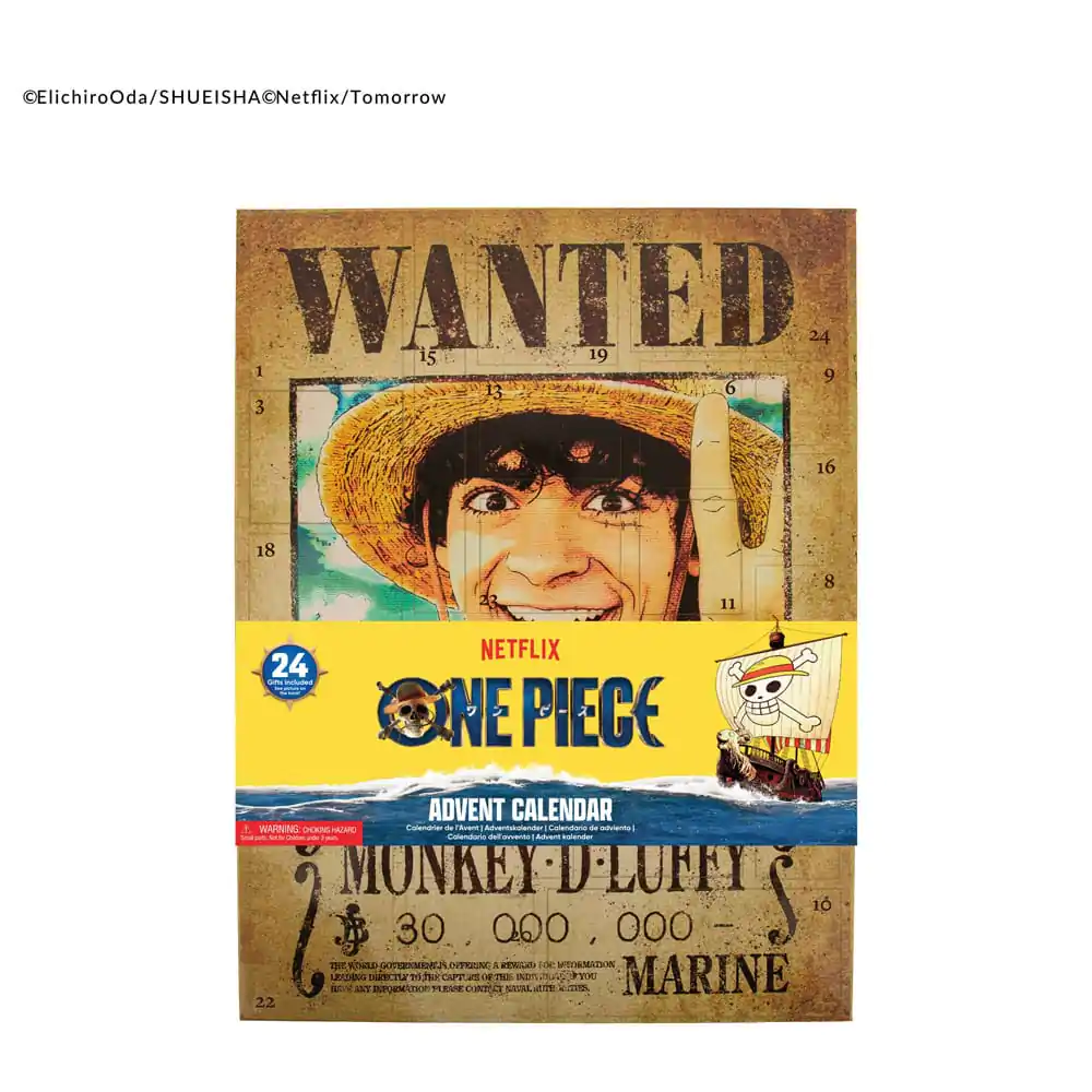 One Piece Adventný kalendár 2025 produktová fotografia