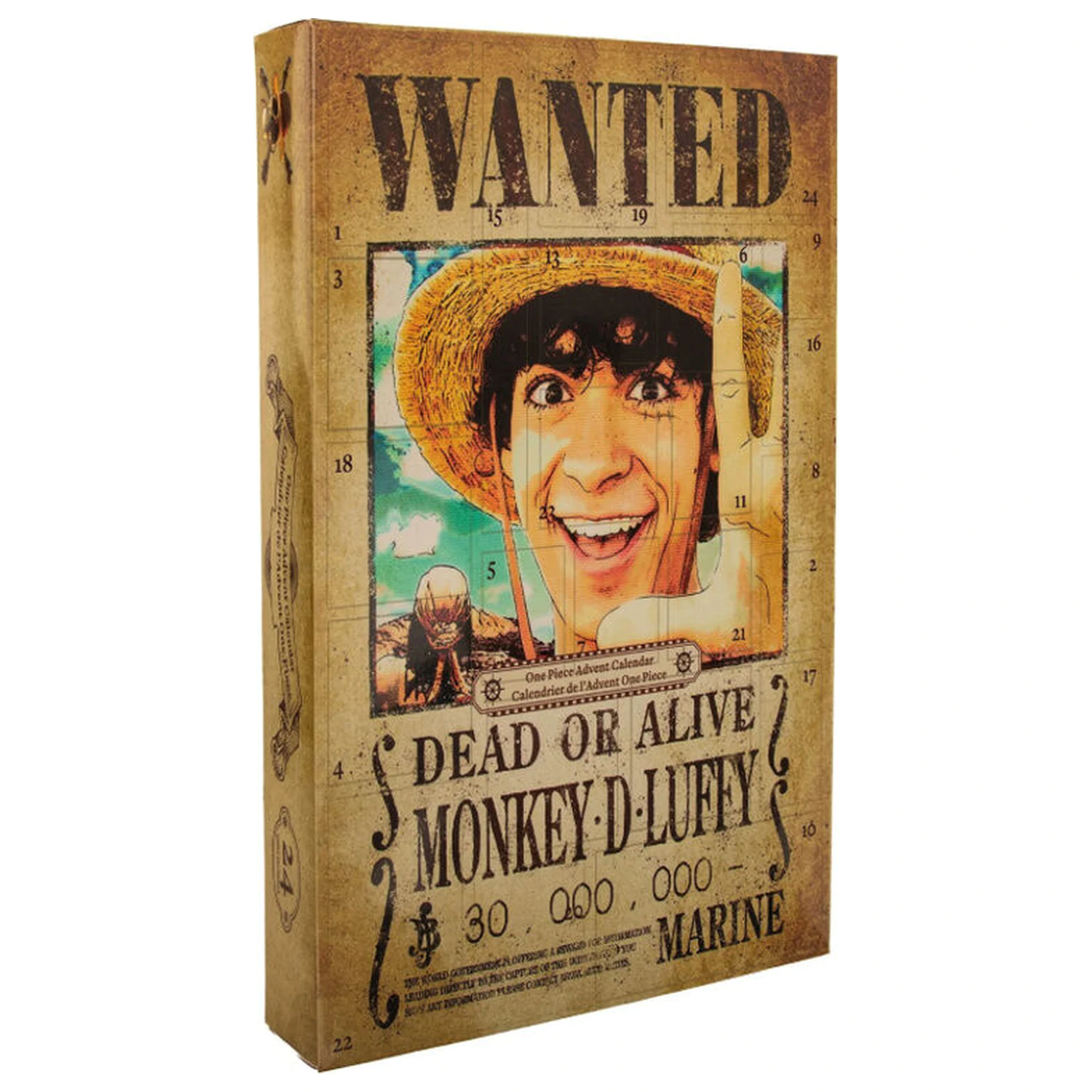 One Piece adventný kalendár produktová fotografia