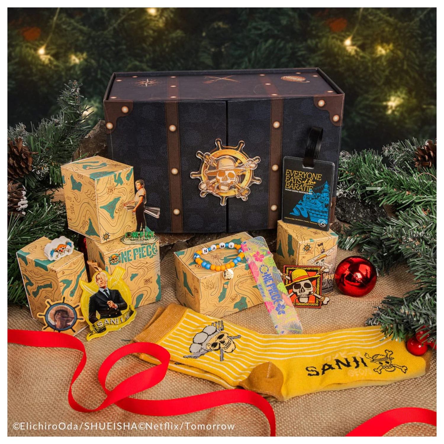 One Piece Deluxe Adventný kalendár 2025 produktová fotografia