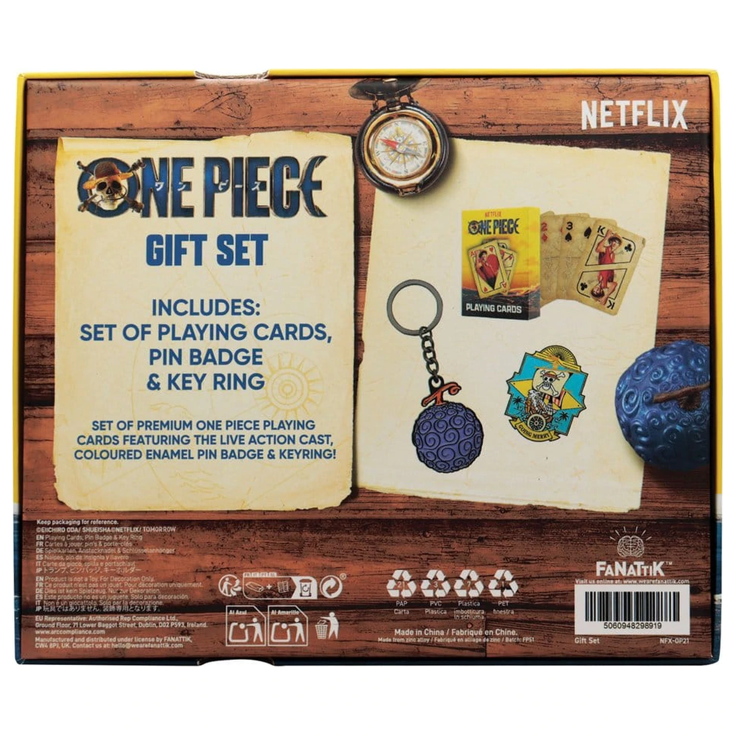One Piece darčeková súprava produktová fotografia