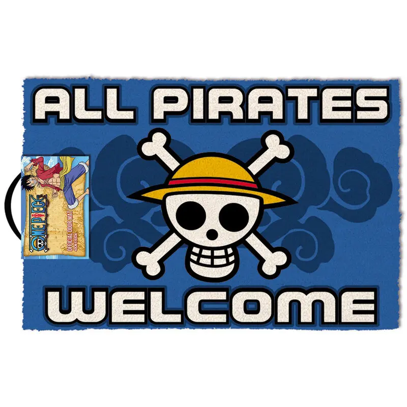 One Piece  All Pirates Welcome podložka pod dvere 60 x 40 cm termékfotó