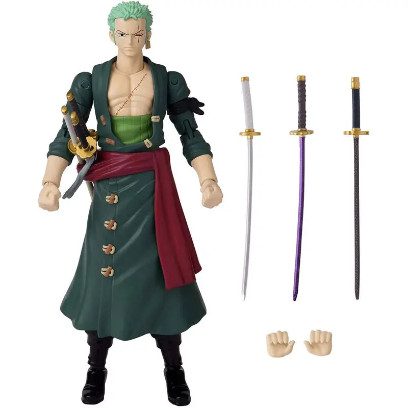 One Piece Anime Heroes Monkey Roronoa Zoro figúrka 17 cm produktová fotografia