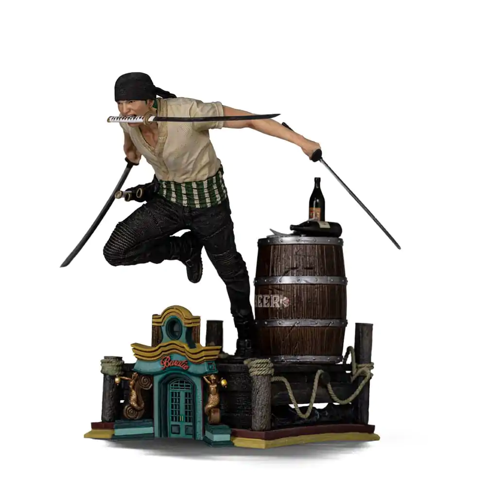 One Piece Art Scale Socha 1/10 Zoro 19 cm produktová fotografia