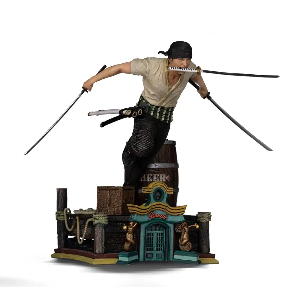 One Piece Art Scale Socha 1/10 Zoro 19 cm produktová fotografia