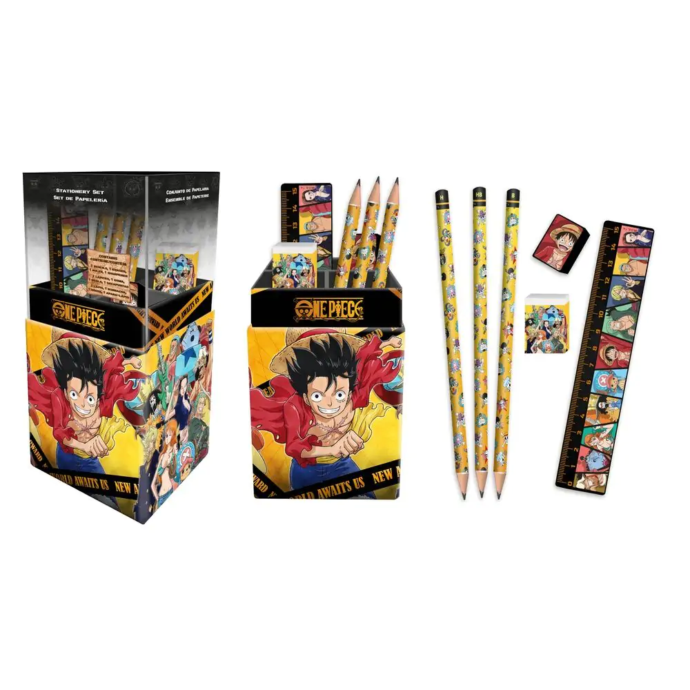 Držiaky na ceruzky One Piece so stationery produktová fotografia