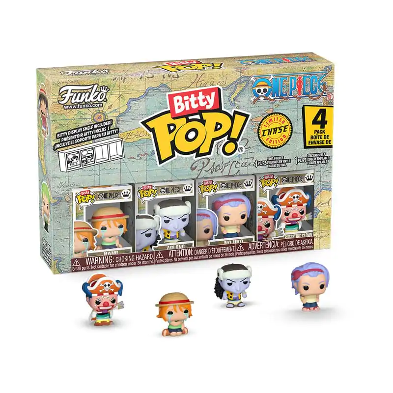One Piece Bitty Funko POP! Vinylová figúrka 4-balenie Nami produktová fotografia