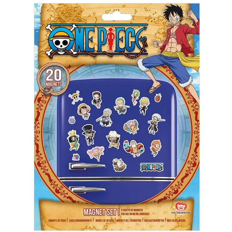 One Piece CHIBI Chladničkové magnety termékfotó