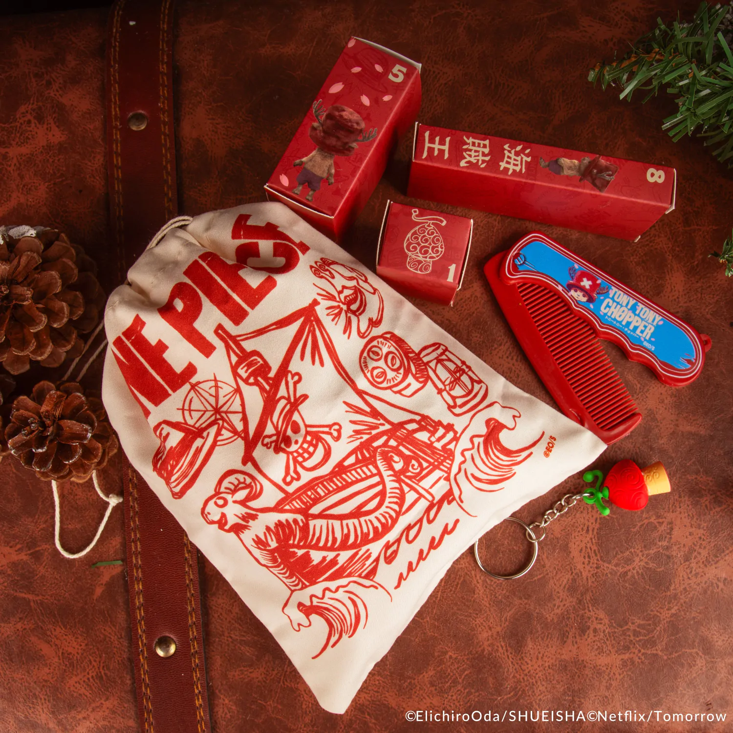 One Piece Chopper deluxe adventný kalendár produktová fotografia
