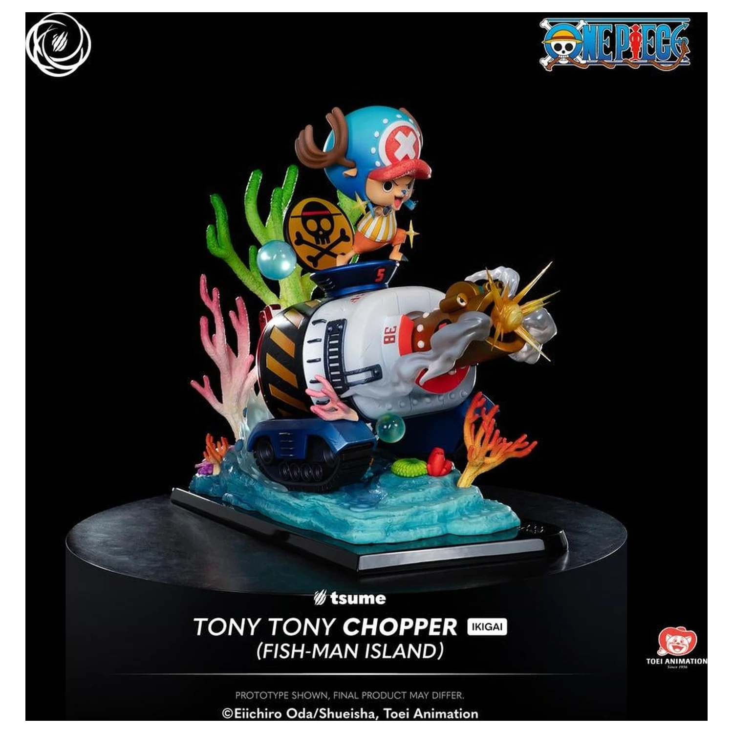 One Piece Chopper "Fish-Man Island" Socha Ikigai 1/6 Od Tsume 34cm produktová fotografia