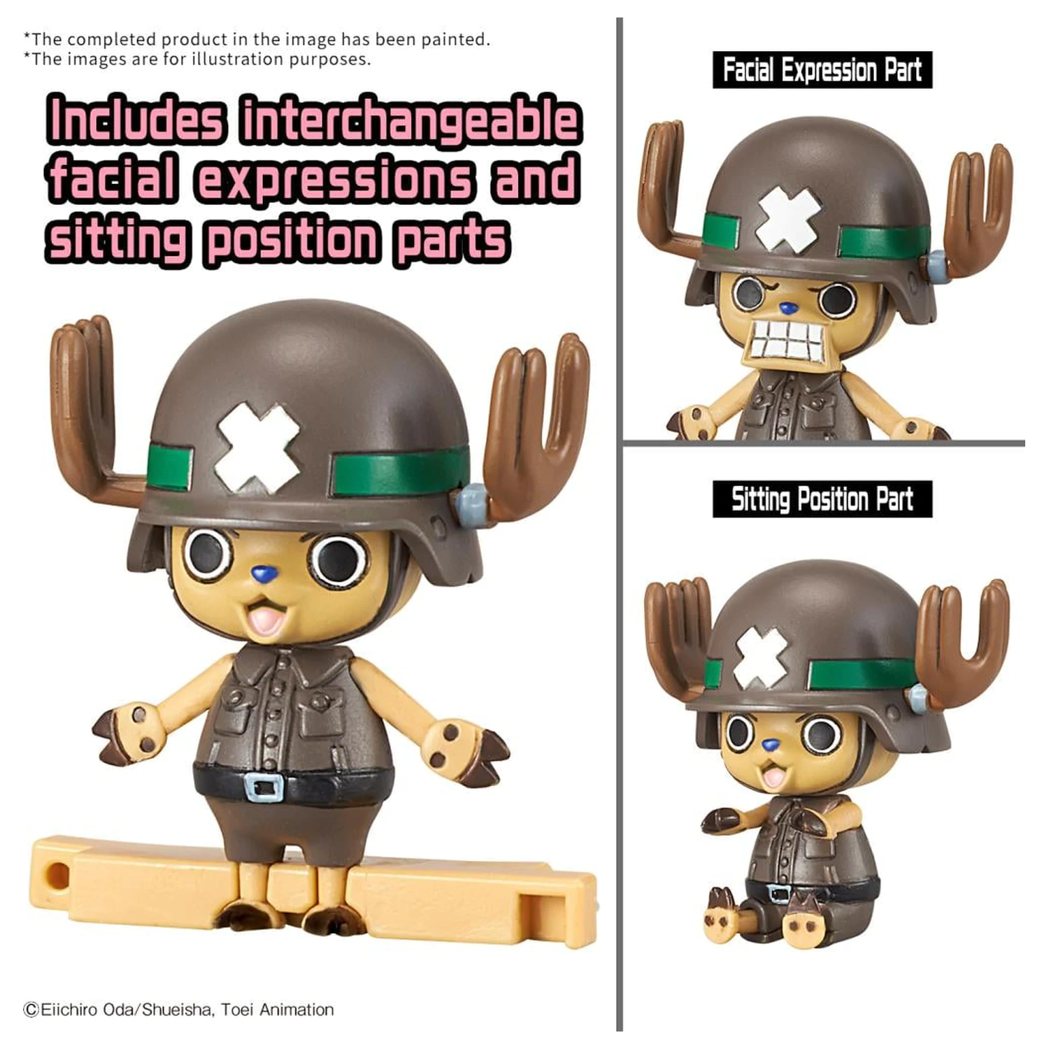 One Piece: Chopper Robo Super 2&3 Heavy Armor & Horn Dozer - Modelová súprava produktová fotografia