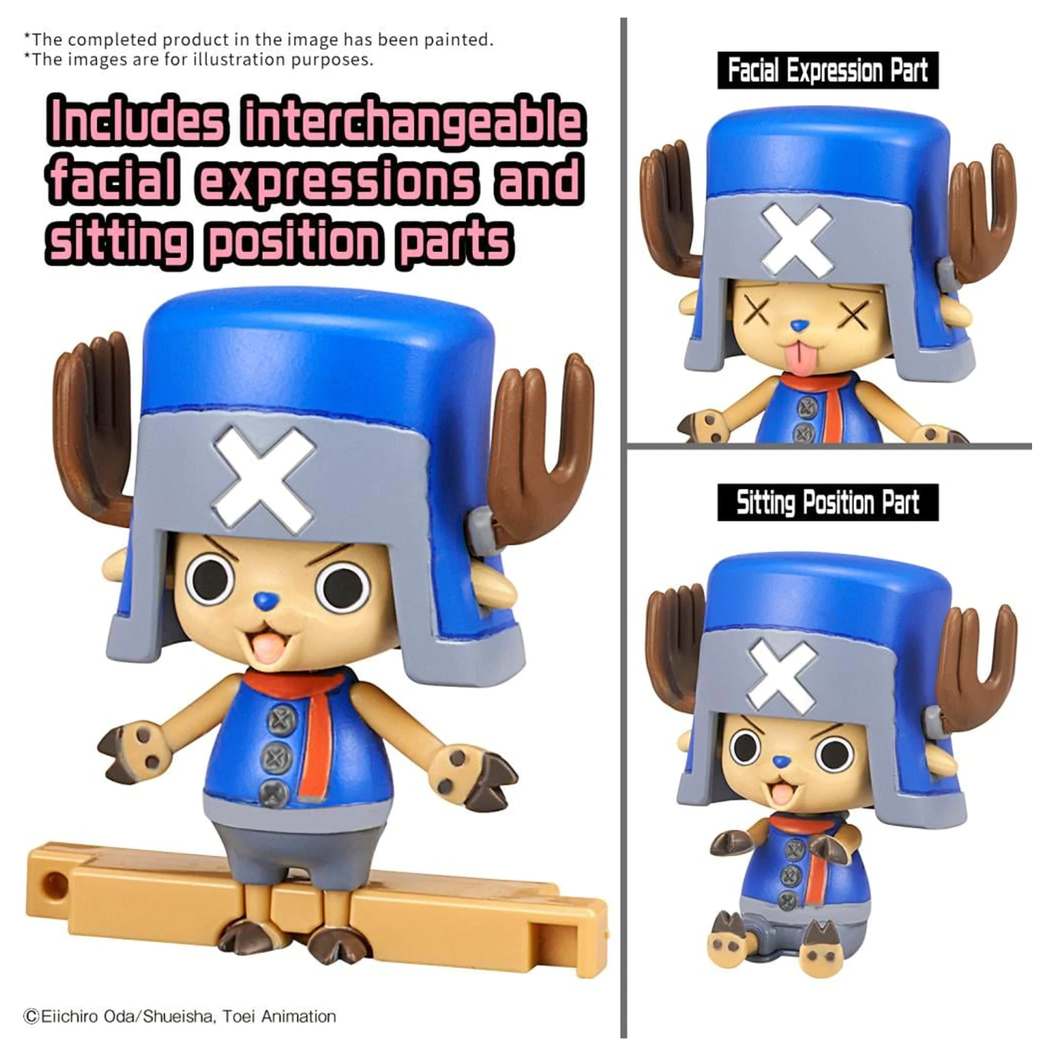 One Piece: Chopper Robo Super 2&3 Heavy Armor & Horn Dozer - Modelová súprava produktová fotografia