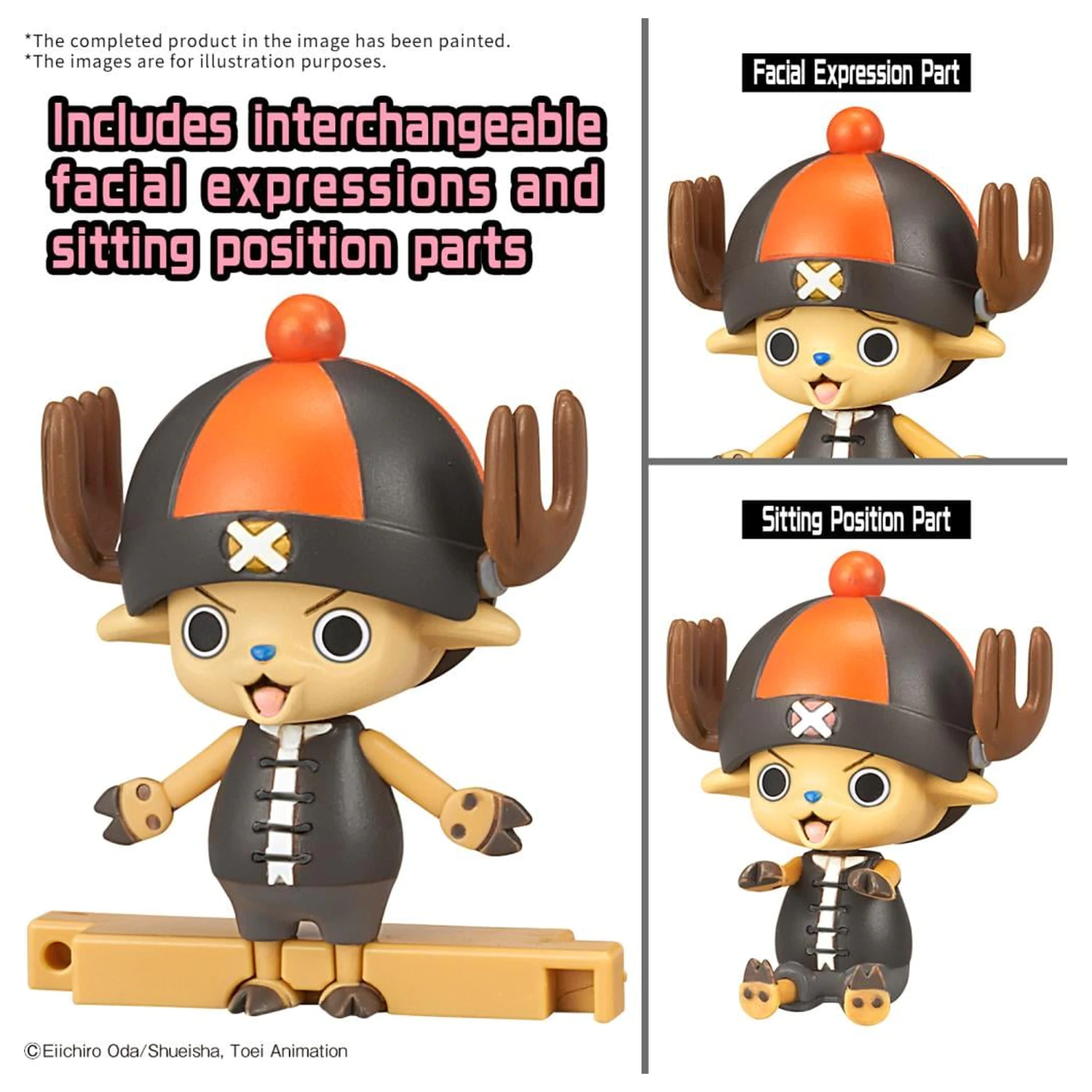 One Piece Chopper Robo Supper 4&5 Kung Fu...& Walk Hopper Model Kit produktová fotografia