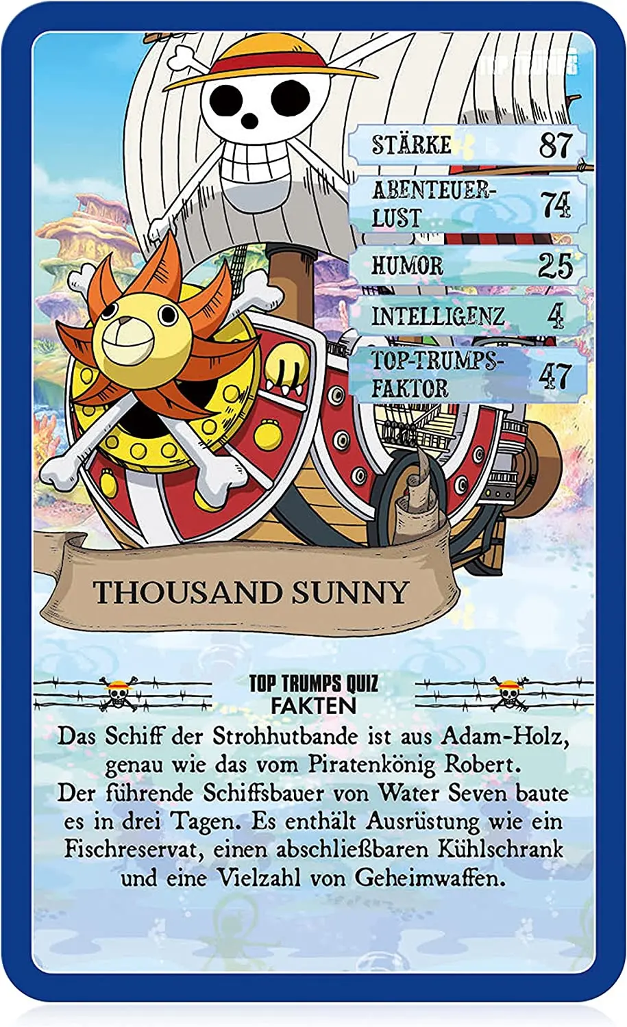 One Piece Collectables Card Game Top Trumps Quiz Collection *German Version* termékfotó