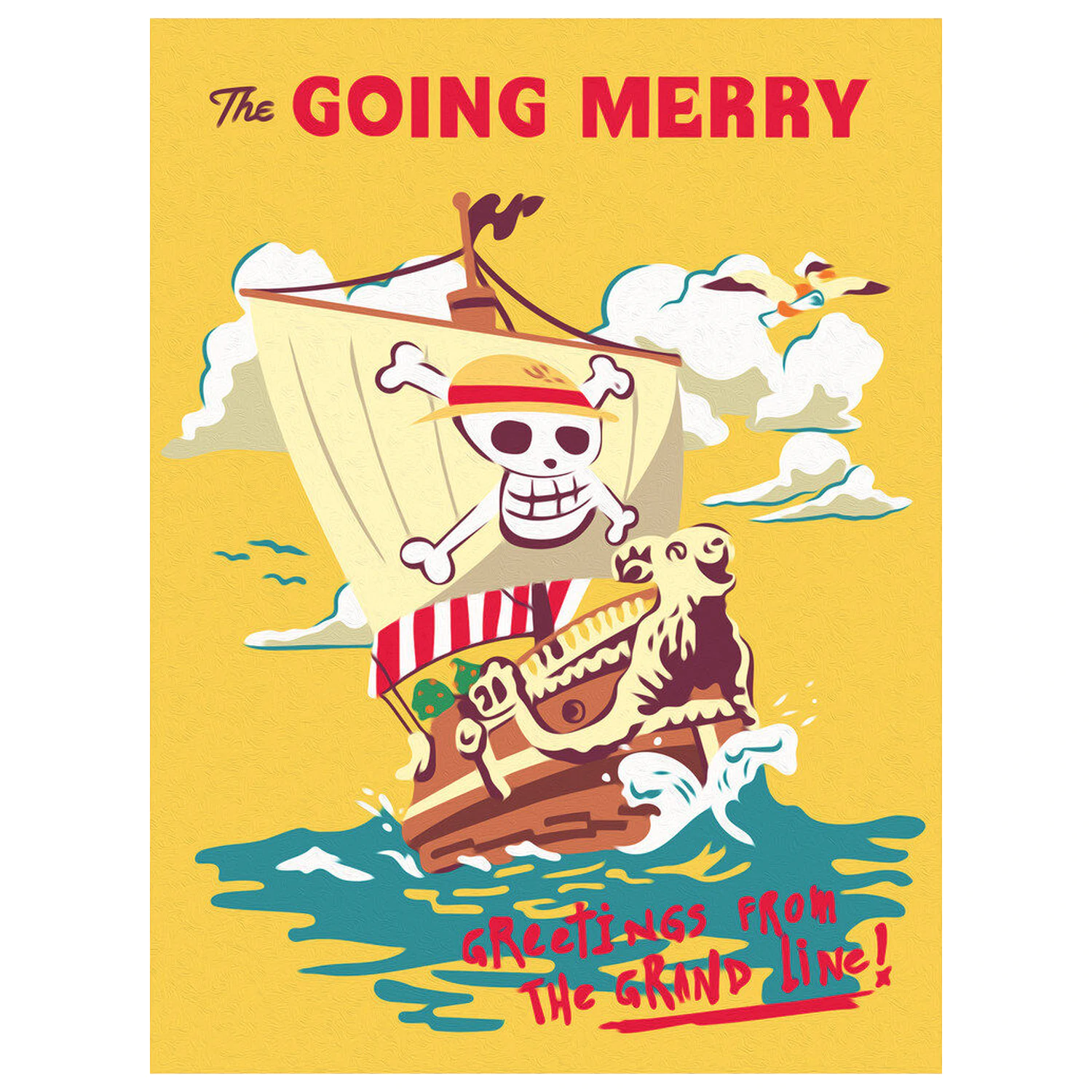 One Piece CreArt maliarska súprava produktová fotografia