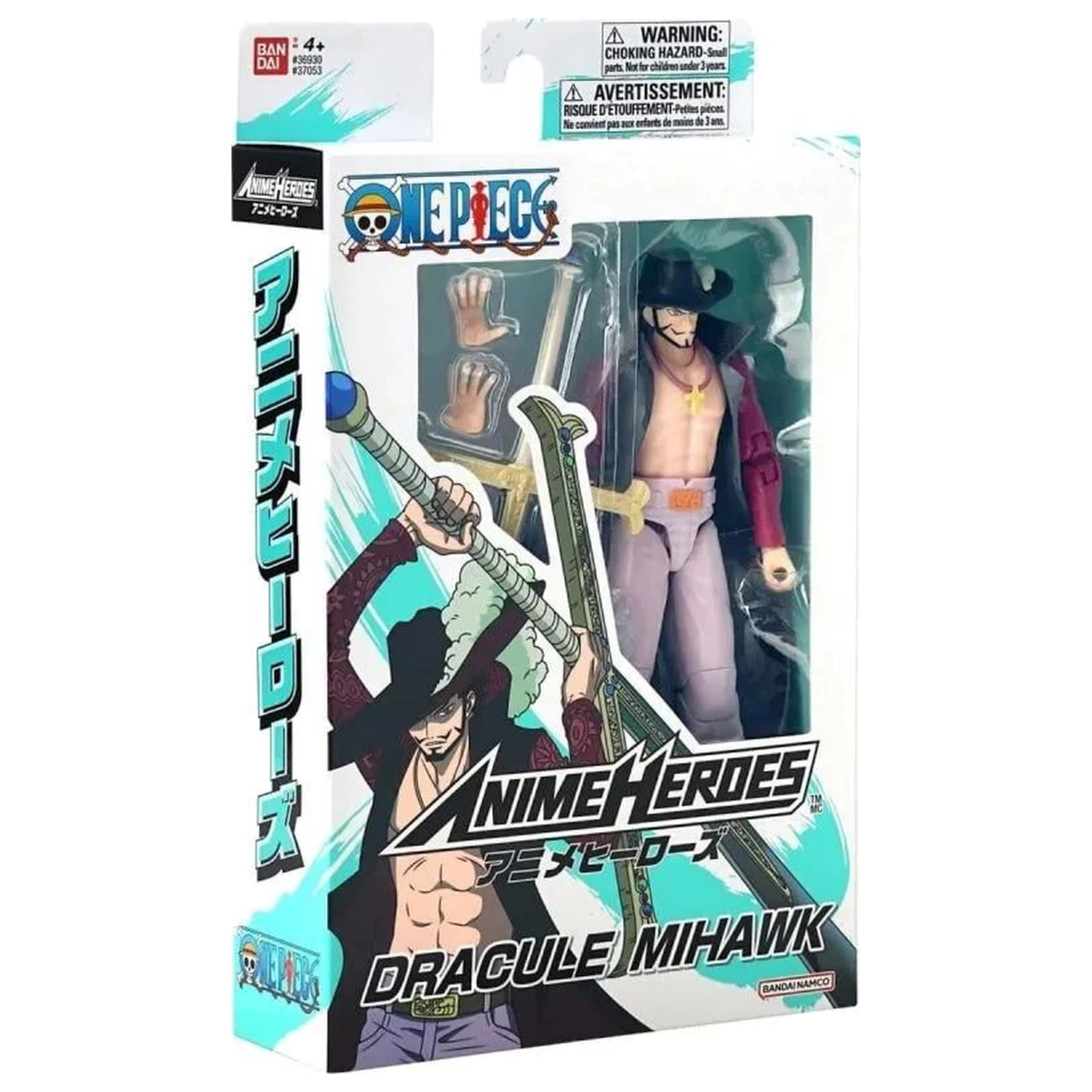 One Piece Dracule Mihawk Figúrka Anime Heroes 17 cm produktová fotografia