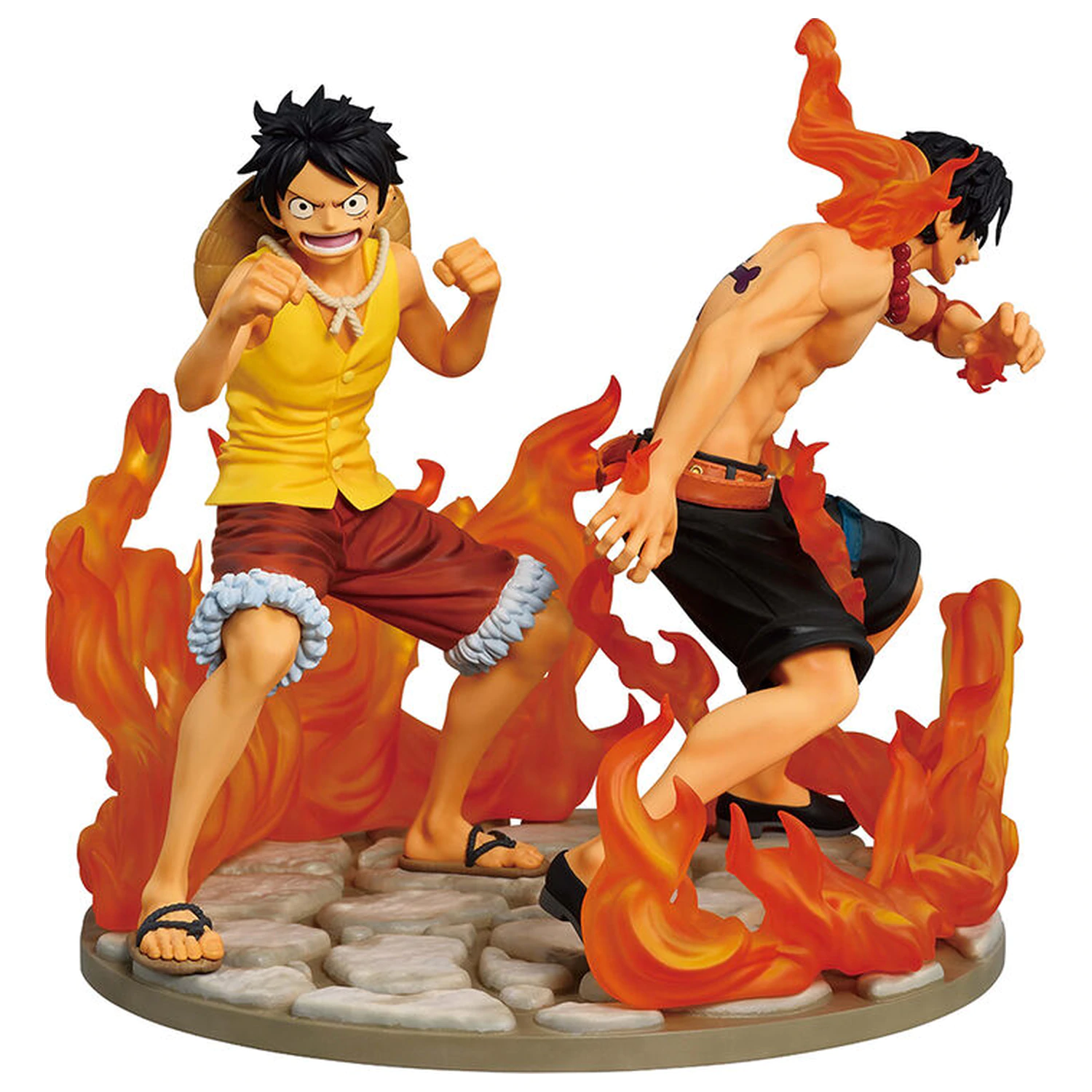 One Piece Dramatic Memories Ace & Luffy Ichibansho figúrka 15 cm produktová fotografia