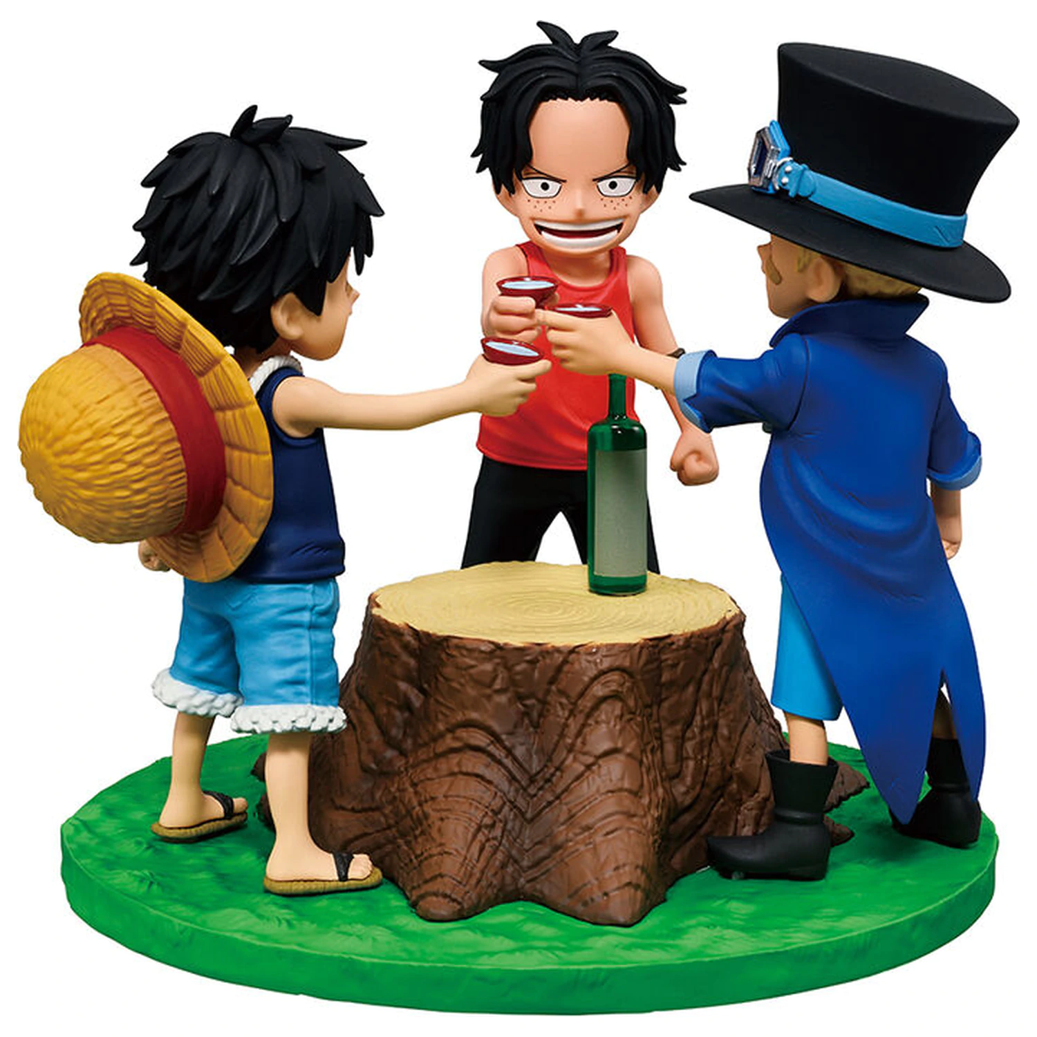 One Piece Dramatic Memories Ace & Sabo & Luffy Ichibansho figúrka 10 cm produktová fotografia