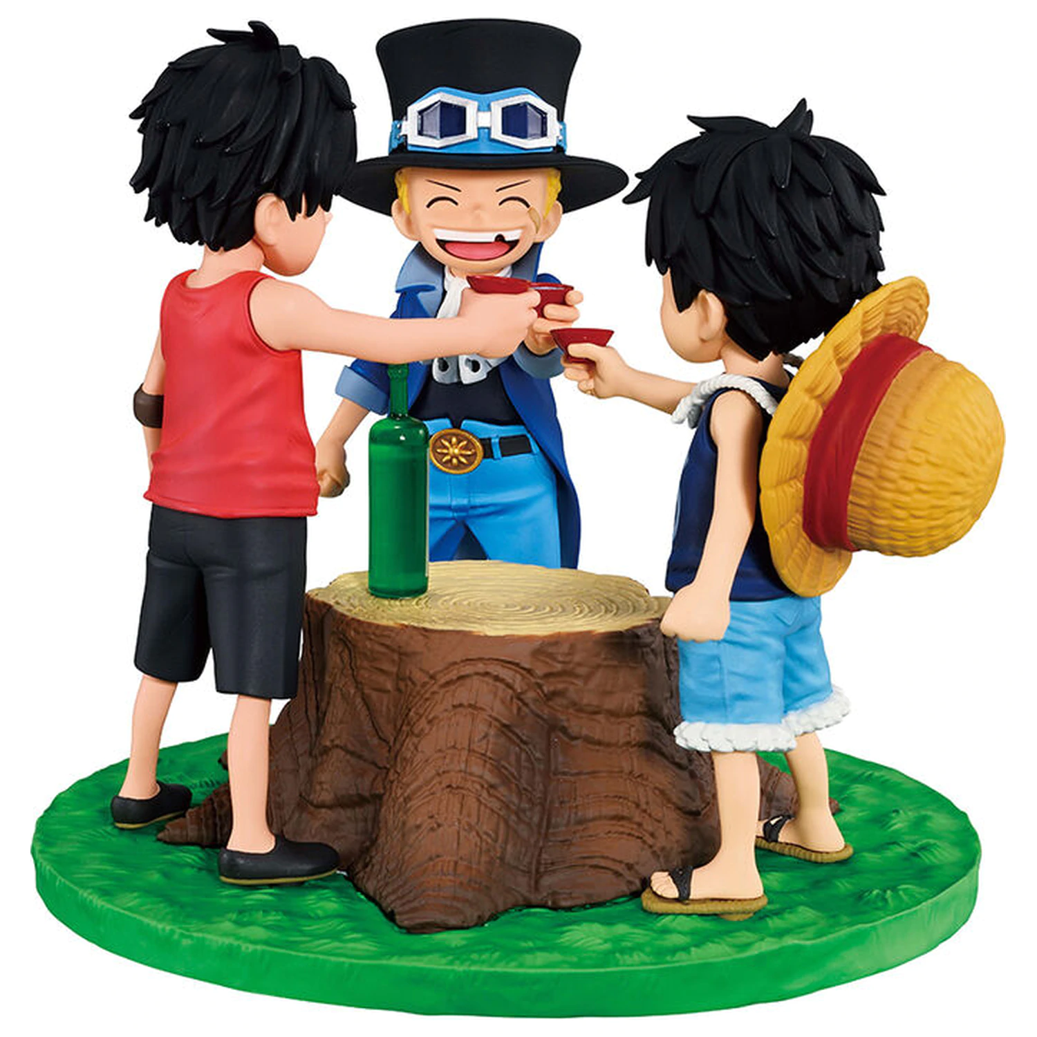 One Piece Dramatic Memories Ace & Sabo & Luffy Ichibansho figúrka 10 cm produktová fotografia