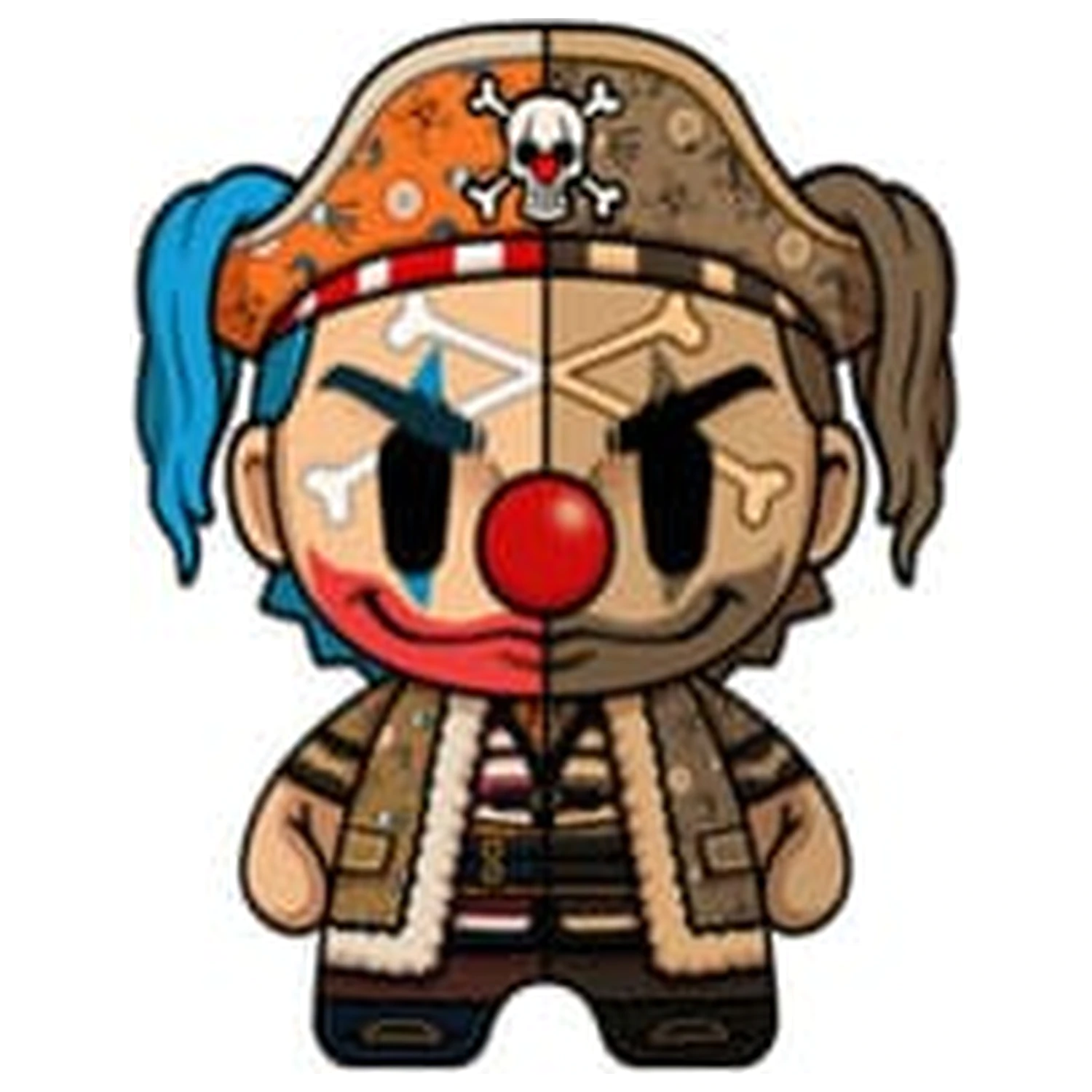 One Piece DZNR Plyšová figúrka Buggy Dead or Alive Edition 18 cm produktová fotografia